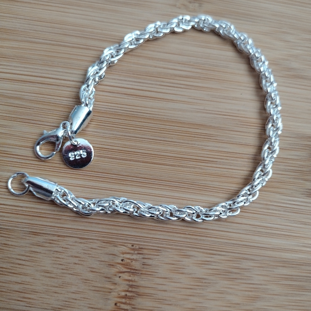 Silver bracelet